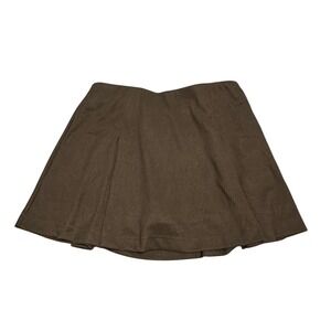 OGL Brown Mini Skirt